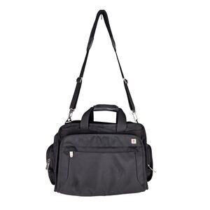 VICTORINOX SWISS ARMY EXECUTIVE TRAVEL CASE / BRIEF DUFFLE BAG– BLACK – 19×11×6